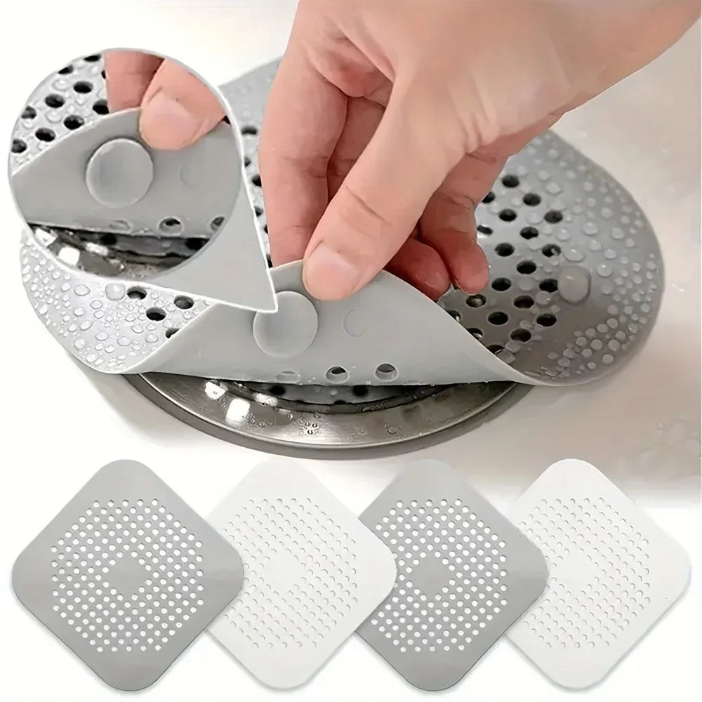 Anti-Clog Silicone Hair Catcher and Drain Strainer - 7