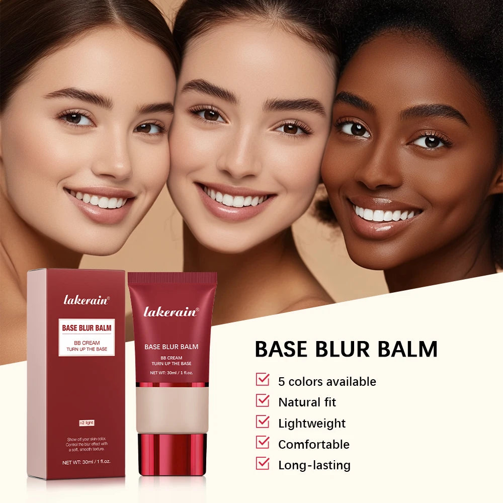Blurring Pore Base Balm with Applicator Brush - 4
