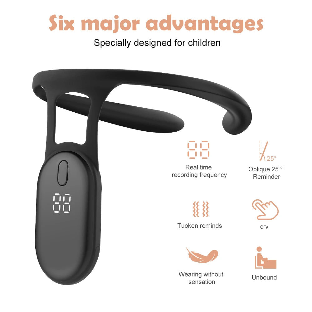 Intelligent Vibration Posture Corrector with LCD Display - 19