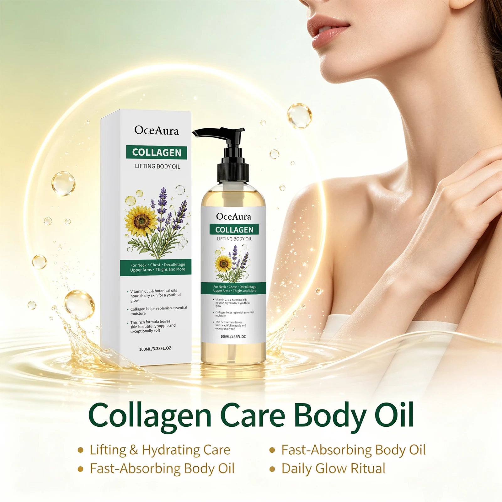 Collagen Nourishing Body Oil for Smooth Skin - 6
