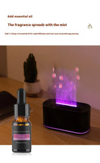 Flame Effect Aromatherapy Essential Oil Humidifier