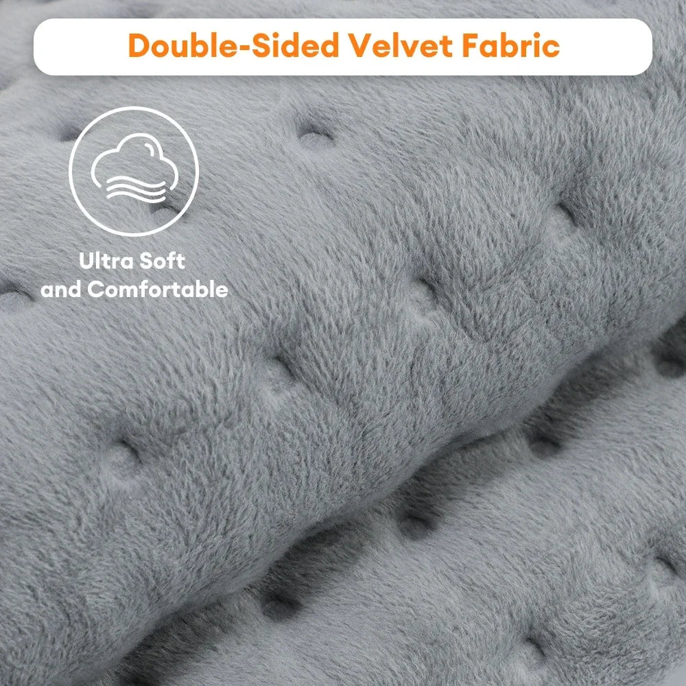 Electric Heating Pad for Back and Neck Pain Relief - 4