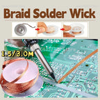 Copper Desoldering Braid Wick for Electronics Repair