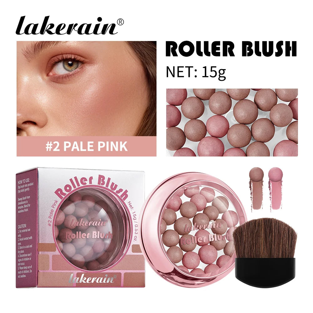 Spherical Powder Bead Blush for Natural Glowing Makeup - 25