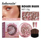 Spherical Powder Bead Blush for Natural Glowing Makeup