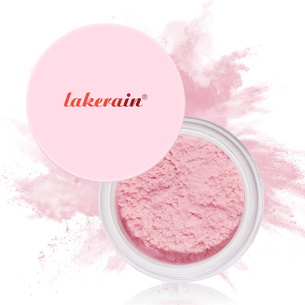 Matte Pink Loose Setting Powder for Oil Control and Pore Blurring - 1