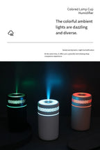 Portable Mini LED Car and Desk Humidifier