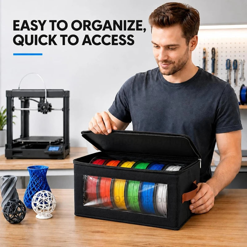 Dustproof 3D Printer Filament Storage Organizer Bag