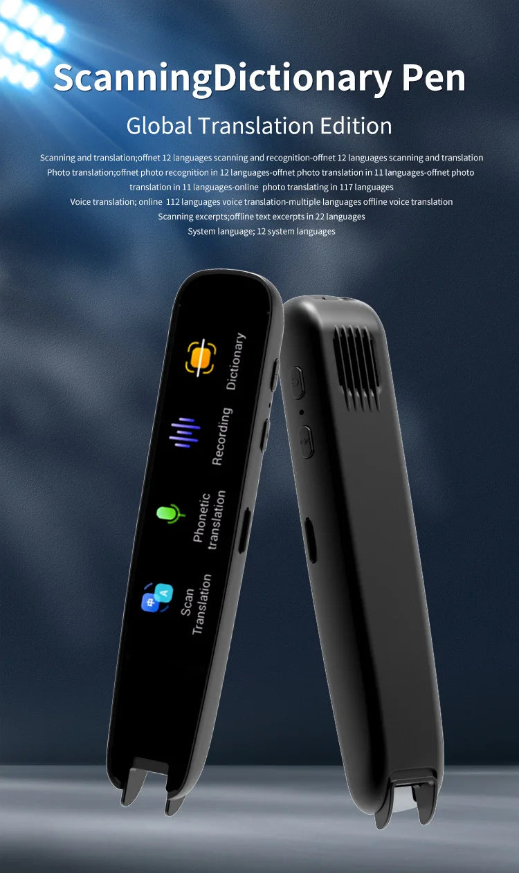 Intelligent Scanning Language Translator Pen