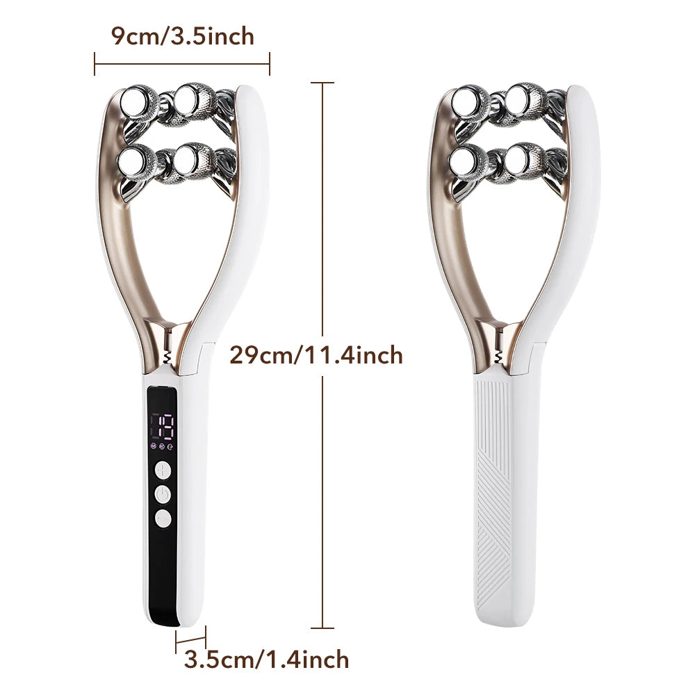 Microcurrent Facial Lifting and Slimming Roller Massager