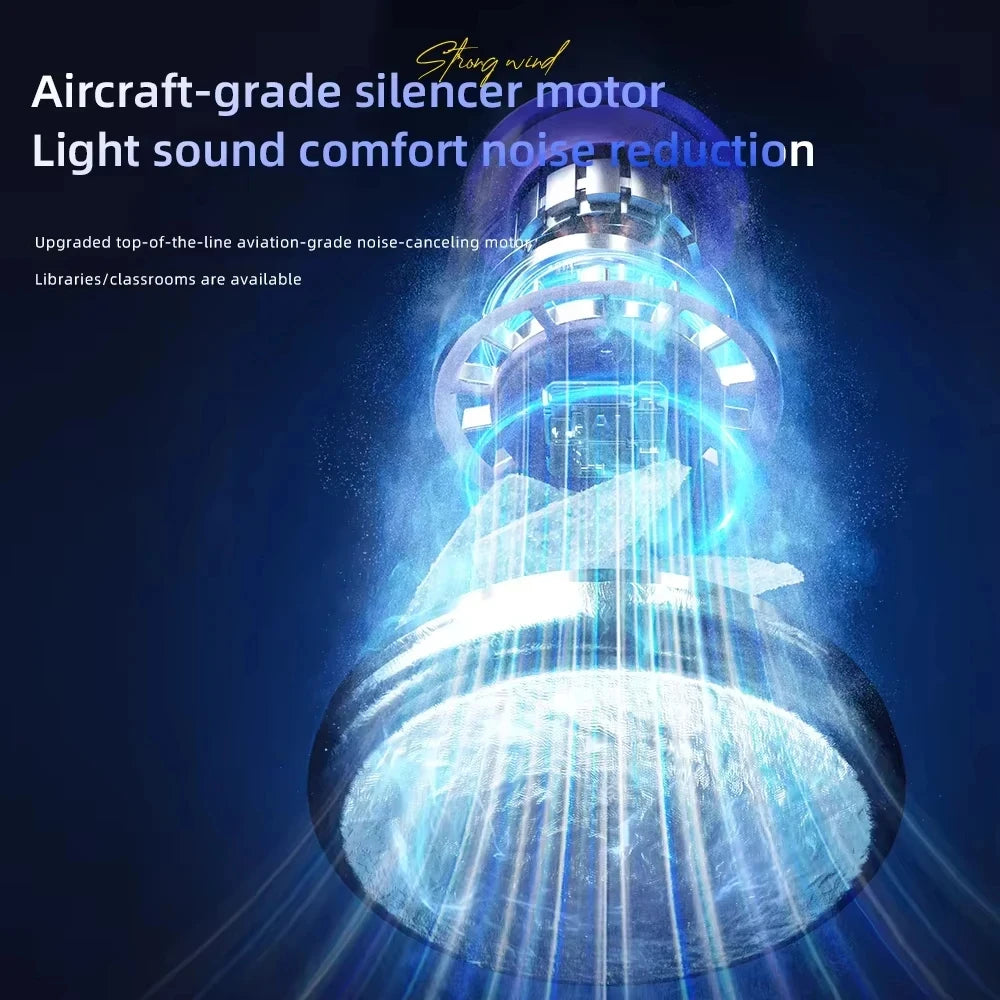 Portable Rechargeable Semiconductor Cooling Handheld Fan
