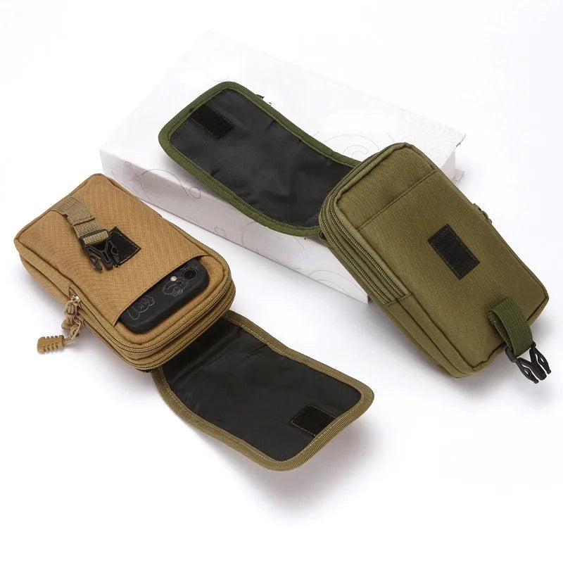 Waterproof Tactical Phone Waist Pouch for Outdoor Travel