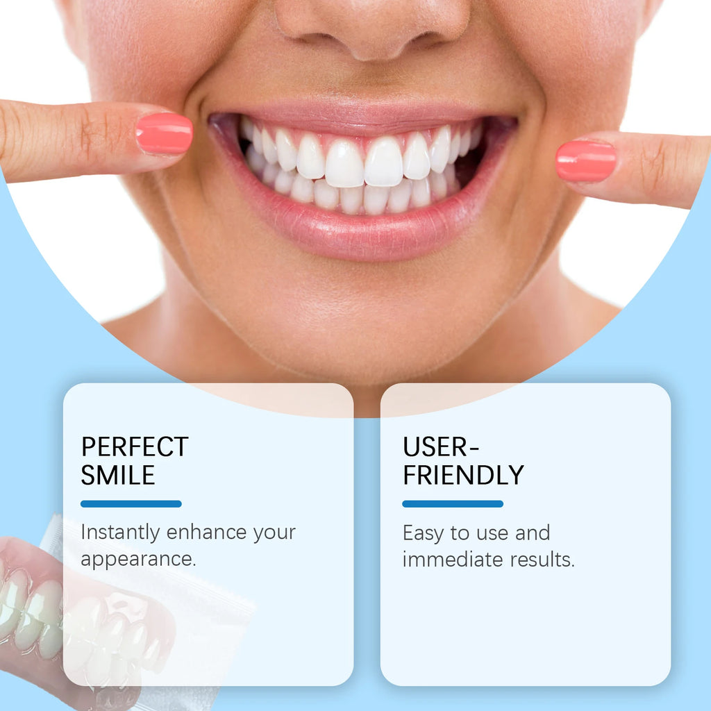 Comfortable Silicone Full Denture Set for Natural Smile Restoration