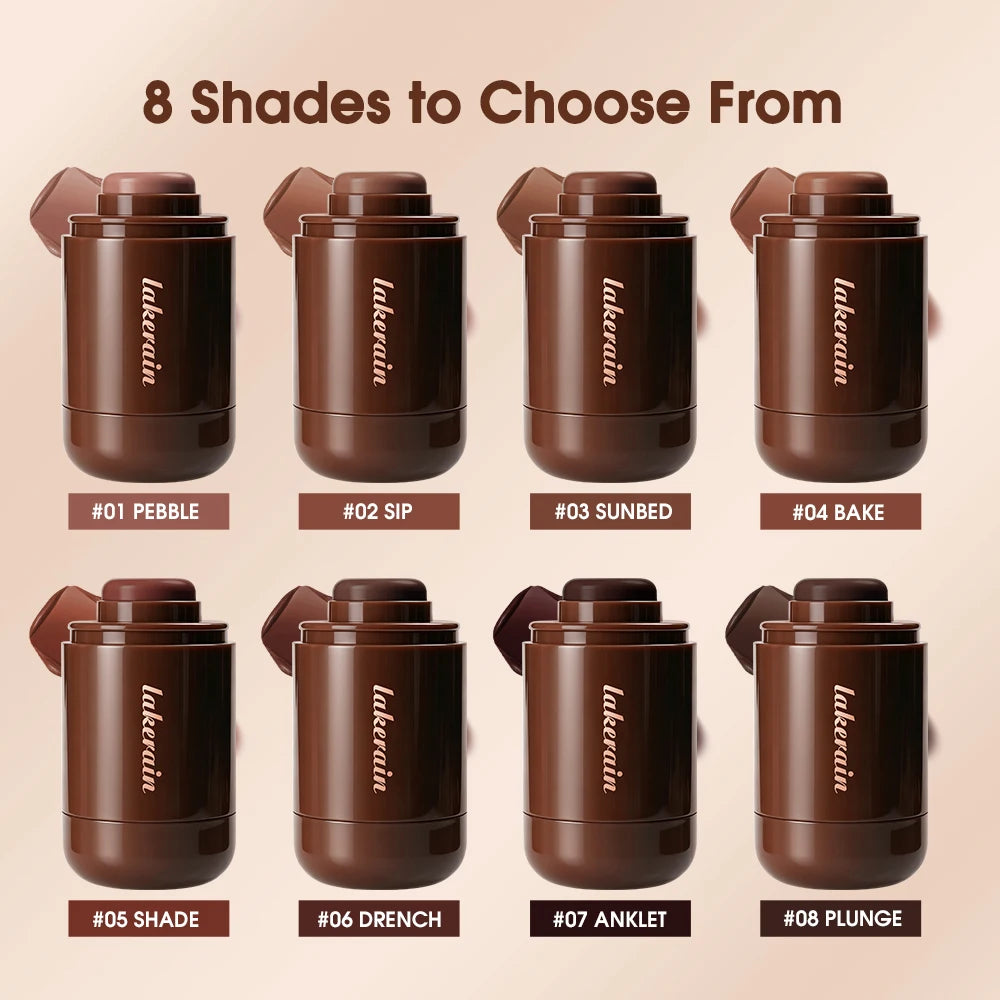 Cream Bronzer Contour Stick for Natural Sculpting - 4