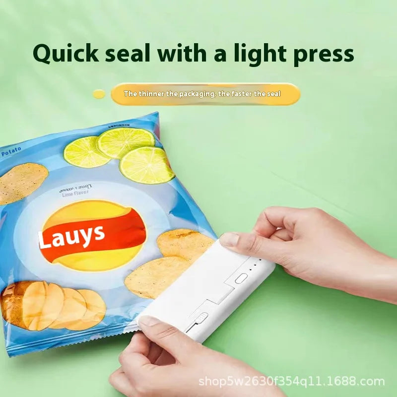 Portable Rechargeable Mini Plastic Bag Heat Sealer