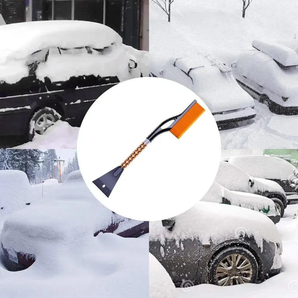 Extendable Car Snow Brush and Ice Scraper for Winter