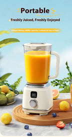 Portable Rechargeable High-Speed Electric Kitchen Blender
