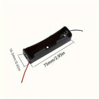 5-Pack 18650 Battery Holder Case with Wire Leads