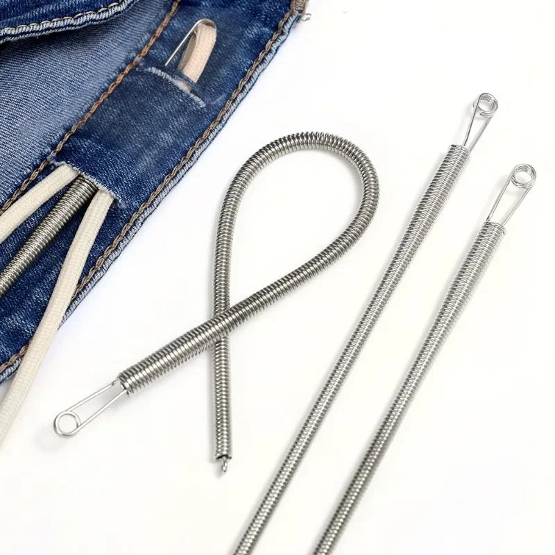 Flexible Spring Drawstring Threader for Sewing and Crafts - 11
