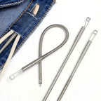 Flexible Spring Drawstring Threader for Sewing and Crafts