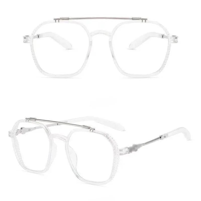Anti-Blue Light Square Glasses for Men and Women - 5