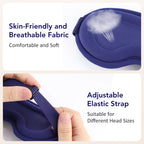 Heated Vibrating Eye Massager for Relaxation and Sleep