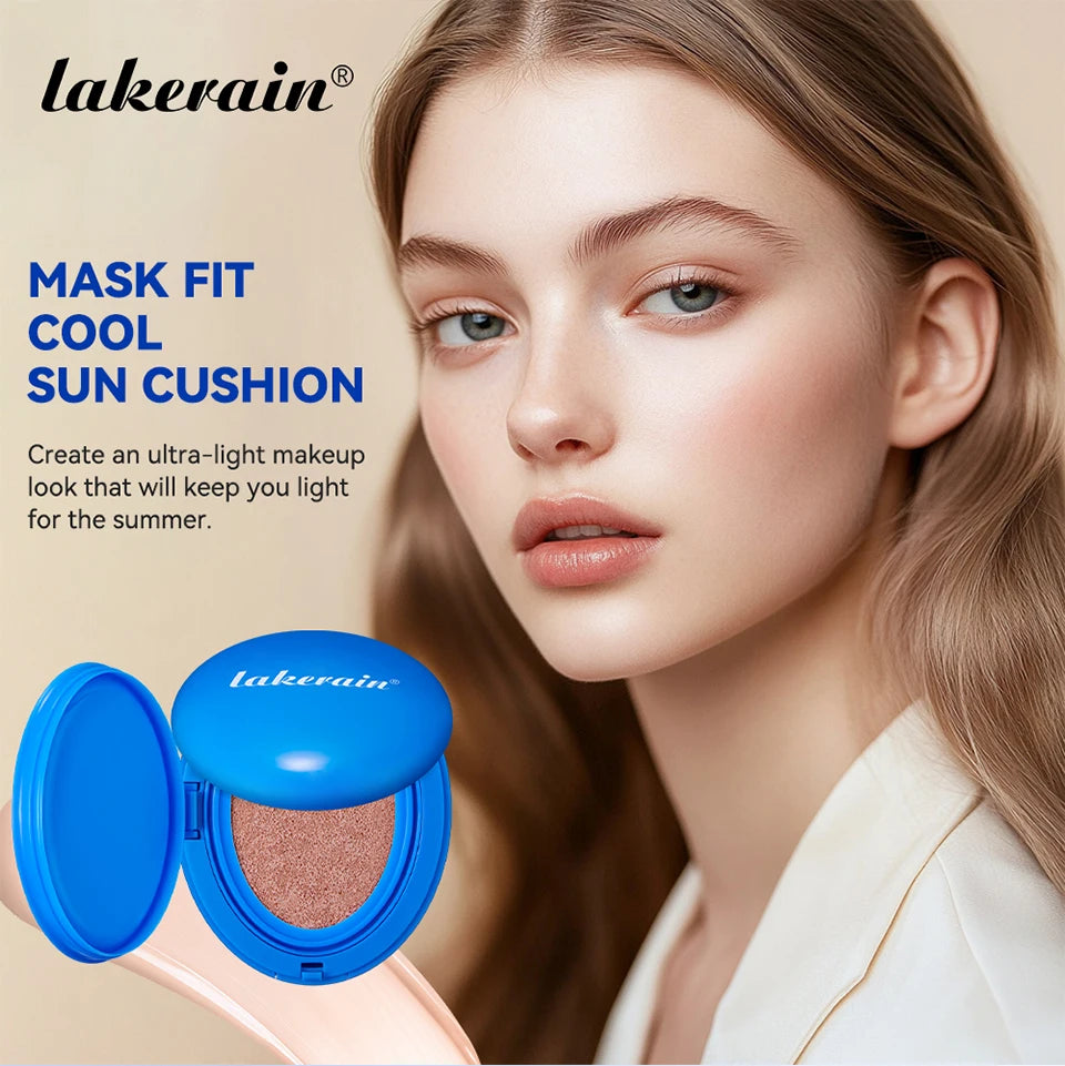 Long-Lasting Waterproof Cushion Foundation with Sun Protection
