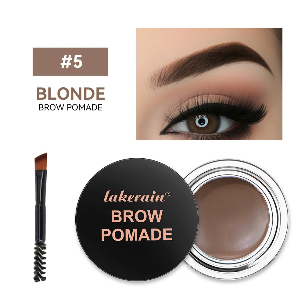 Waterproof Smudge-Proof Eyebrow Pomade Styling Cream - 26