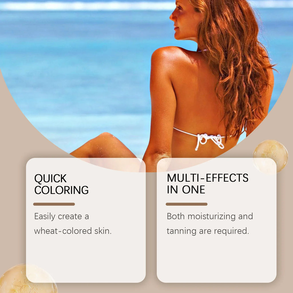 Gradual Sunless Self Tanning Lotion for Natural Bronze Glow