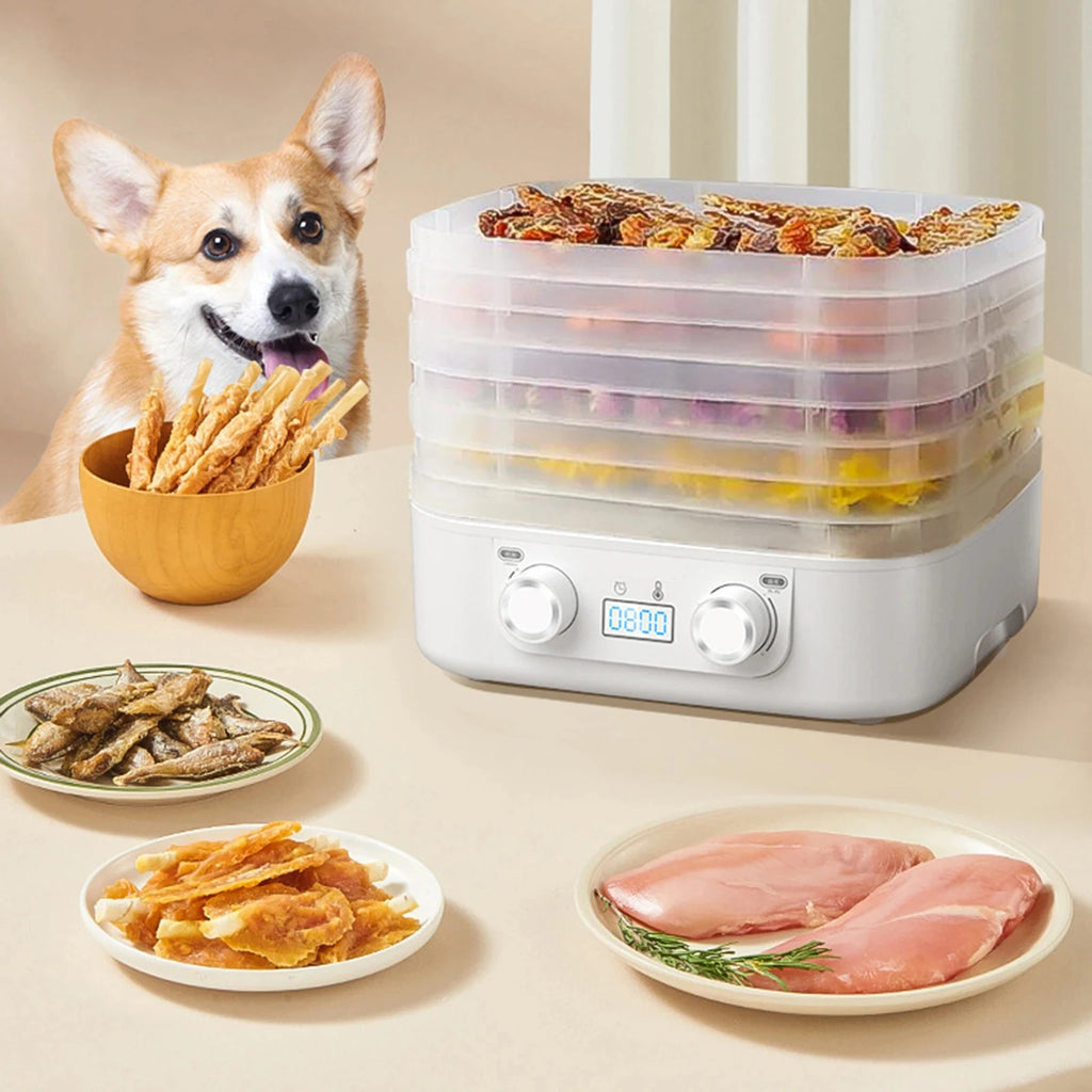 5-Layer Electric Food Dehydrator for Fruits and Snacks