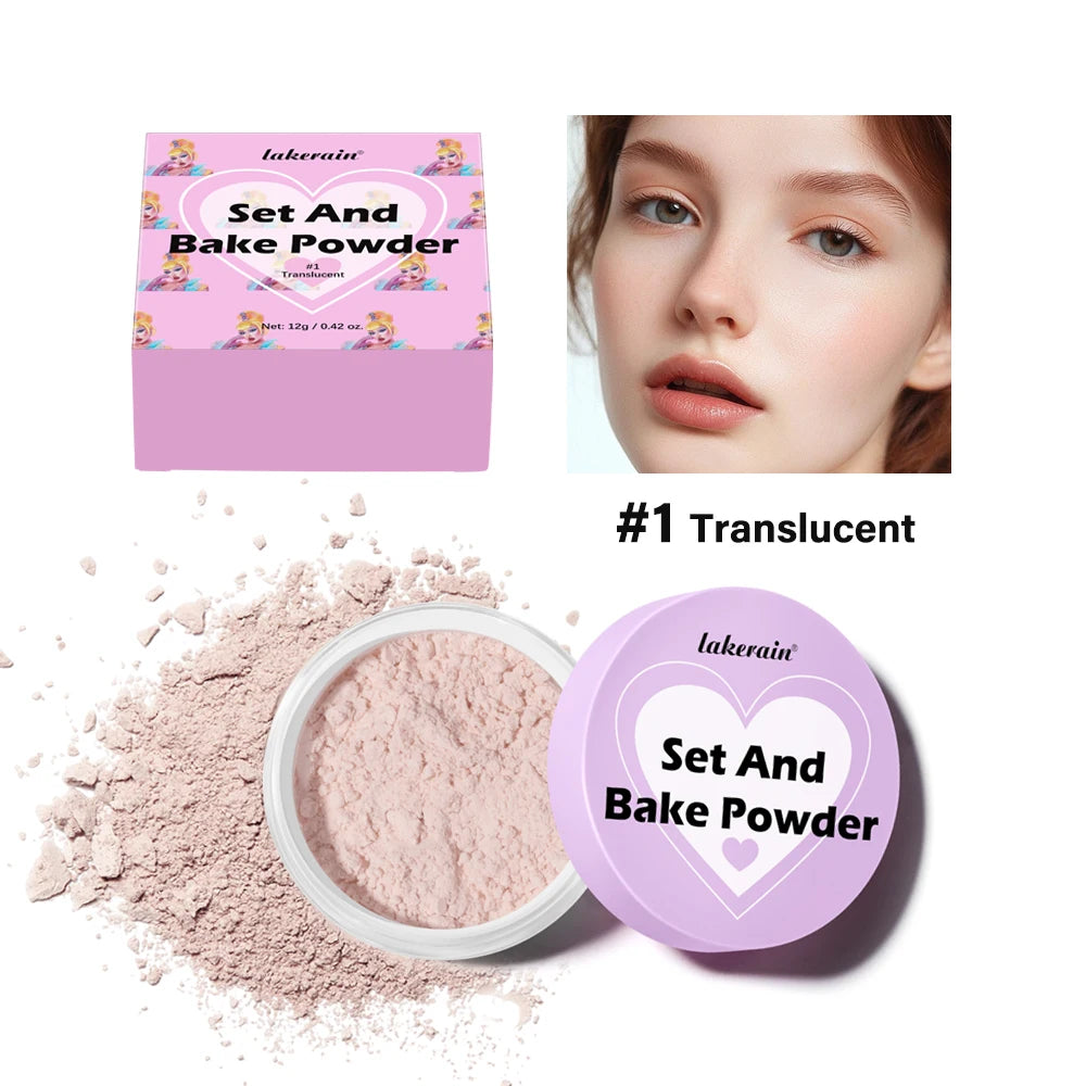 Oil-Control Matte Setting and Baking Face Powder