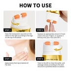 Firming Lifting Neck Cream with Integrated Massage Roller