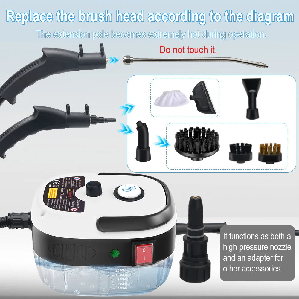 Portable High-Pressure Household Steam Cleaner