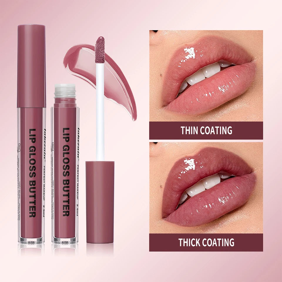 Hydrating Mirror-Finish Lip Gloss for Smooth Plump Lips - 10