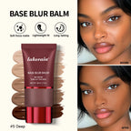 Matte Liquid Foundation and Dual-Ended Makeup Brush Set