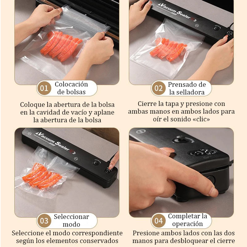 Electric Food Vacuum Sealer for Fresh Food Preservation