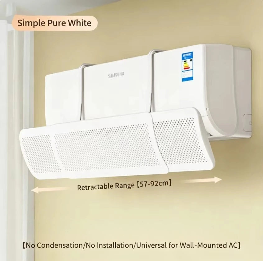 Adjustable Anti-Direct Blow Air Conditioner Wind Deflector