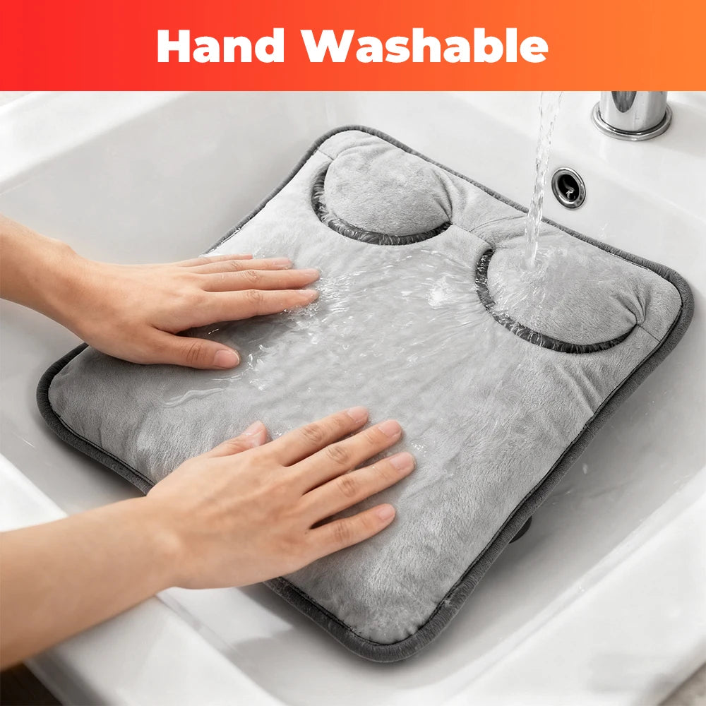 USB Heated Foot Warmer with Adjustable Temperature and Timer - 13