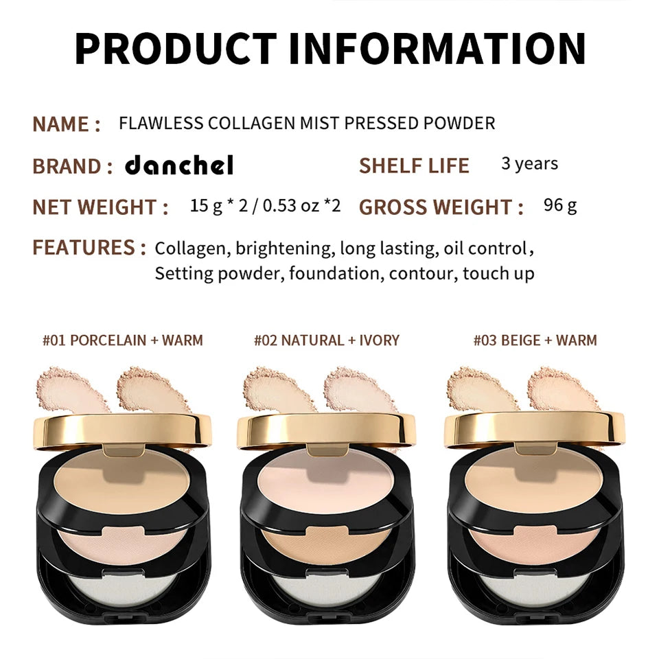 Double Layer Matte Setting Powder for Long-Lasting Oil Control - 15