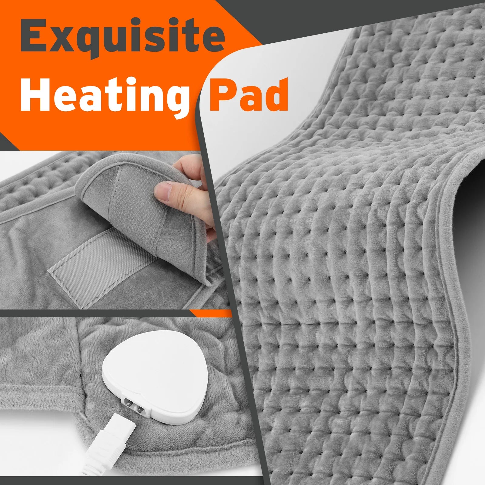 Electric Heated Waist and Back Support Wrap - 10