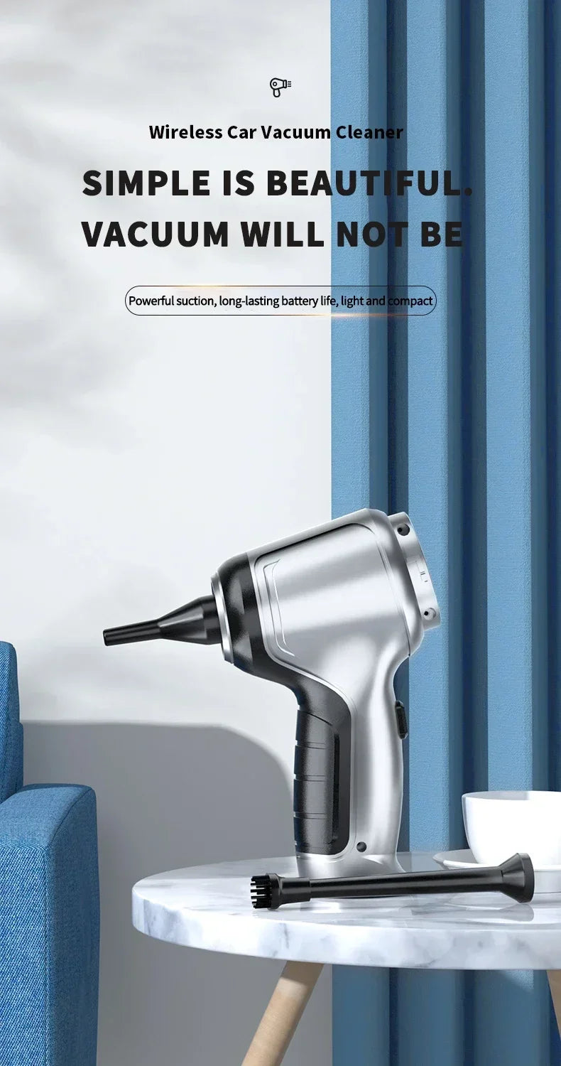 Cordless Handheld Car Vacuum Cleaner