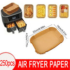 Disposable Non-Stick Air Fryer Parchment Paper Liners