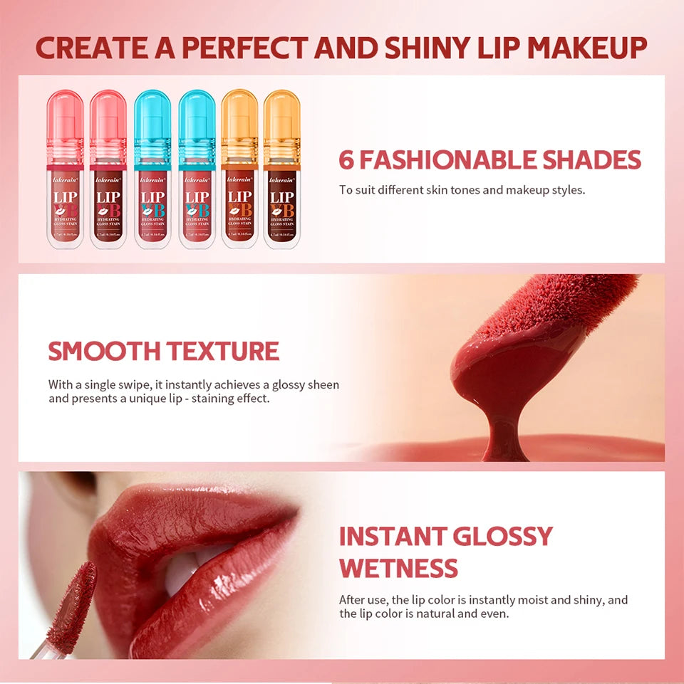 Hydrating Gloss Lip Stain with Nourishing Vitamin B12