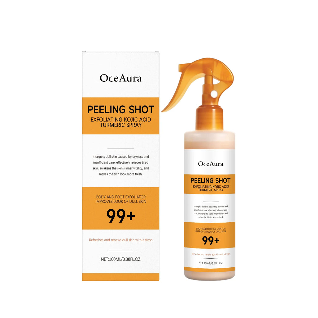 Exfoliating Brightening Skin Peeling Spray for Body and Feet