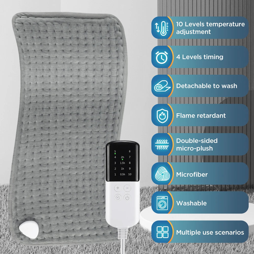 Electric Heating Pad for Pain Relief and Body Warming - 2