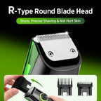 Cordless Vacuum Beard Trimmer for Men