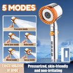 5-Mode High-Pressure Water Saving Shower Head