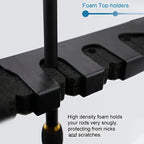 Wall Mounted Horizontal Fishing Rod Storage Rack