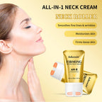 Firming Lifting Neck Cream with Integrated Massage Roller
