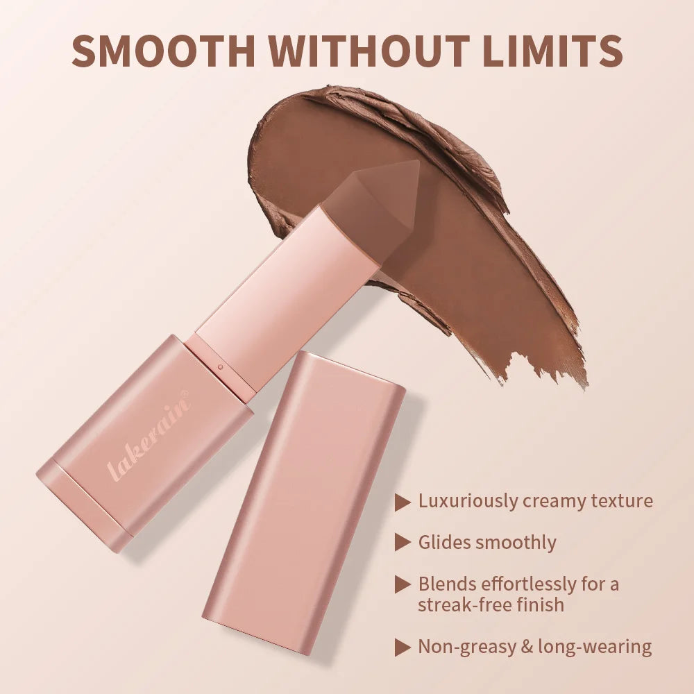 Cream Bronzer and Contouring Stick for Sculpted Face